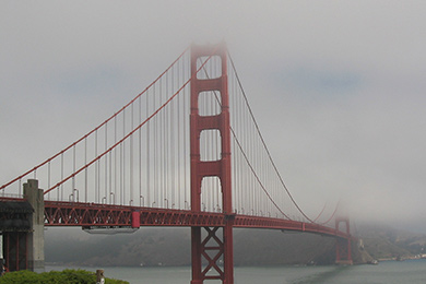 サンフランシスコ　ゴールデンゲートブリッジ